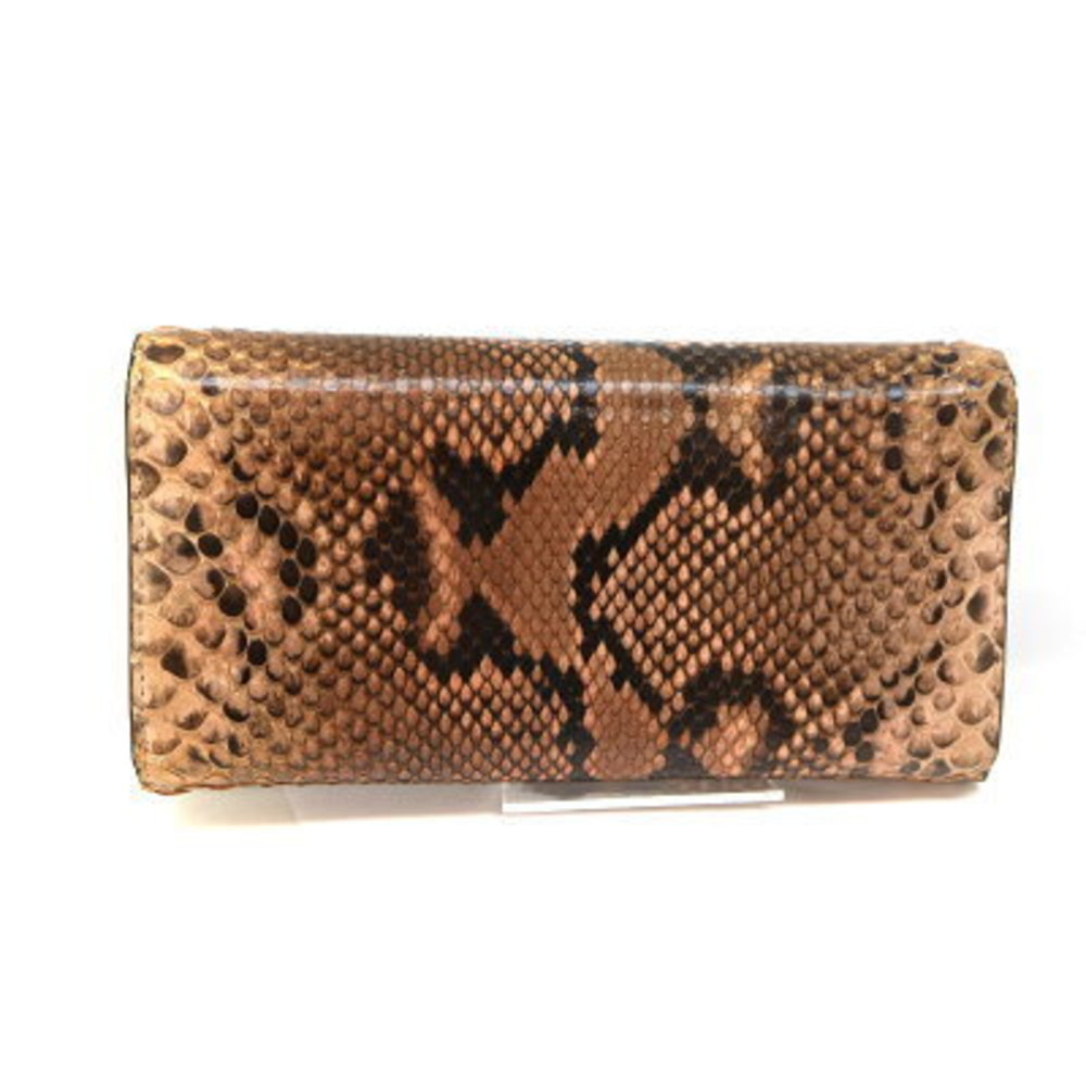 Gucci Wallet Gg Leather Pink Python - image 3